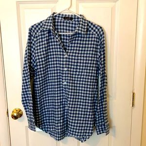 Amaryllis checked flannel